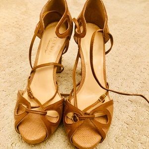 NEW - Talbots Size 7 Peep Toe Heels